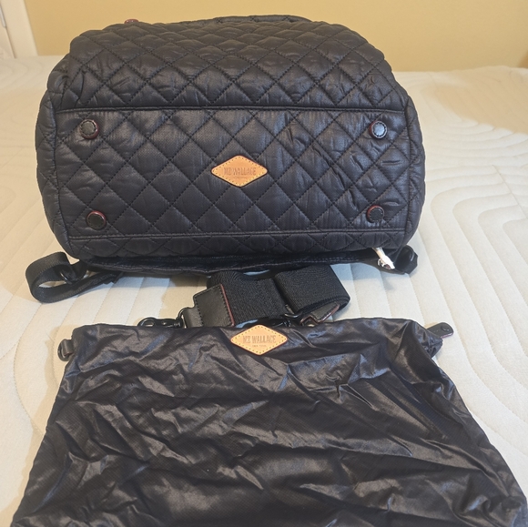 Black Metro Utility Backpack - Picture 3 of 6